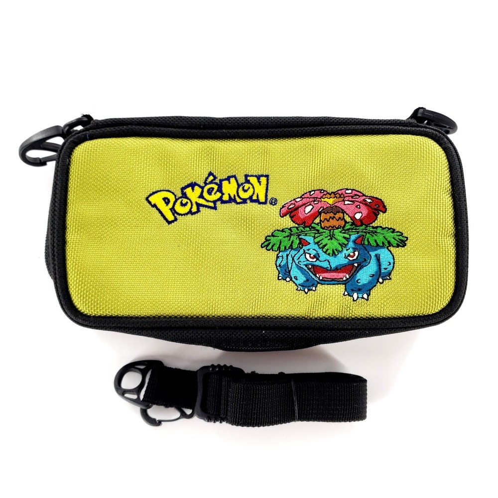 Pokemon Leaf Green Venusaur Gameboy Advance SP Travel Case Bag GSP40P Canvas